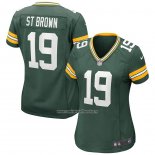 Camiseta NFL Game Mujer Green Bay Packers Equanimeous St. Brown Verde