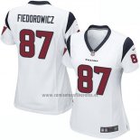 Camiseta NFL Game Mujer Houston Texans Fiedorowicz Blanco