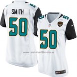 Camiseta NFL Game Mujer Jacksonville Jaguars Smith Blanco