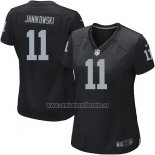 Camiseta NFL Game Mujer Las Vegas Raiders Janikowski Negro