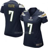 Camiseta NFL Game Mujer Los Angeles Chargers Flutie Negro