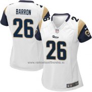 Camiseta NFL Game Mujer Los Angeles Rams Barron Blanco