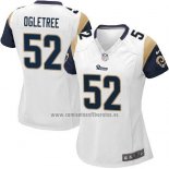 Camiseta NFL Game Mujer Los Angeles Rams Ogletree Blanco