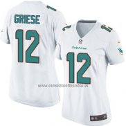 Camiseta NFL Game Mujer Miami Dolphins Griese Blanco