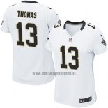 Camiseta NFL Game Mujer New Orleans Saints Thomas Blanco
