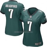 Camiseta NFL Game Mujer Philadelphia Eagles Bradford Verde