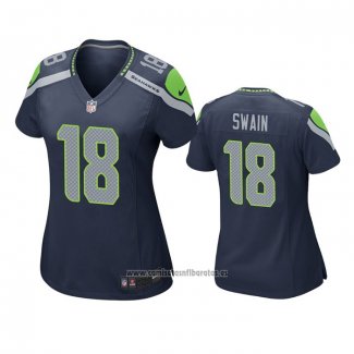 Camiseta NFL Game Mujer Seattle Seahawks Freddie Swain Azul