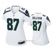 Camiseta NFL Game Mujer Seattle Seahawks Stephen Sullivan Blanco