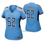 Camiseta NFL Game Mujer Tennessee Titans Hronis Grasu Azul Luminoso