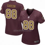 Camiseta NFL Game Mujer Washington Commanders Garcon Marron