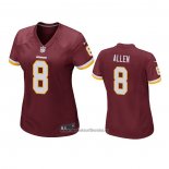 Camiseta NFL Game Mujer Washington Commanders Kyle Allen Rojo