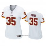 Camiseta NFL Game Mujer Washington Commanders Ronald Darby Blanco