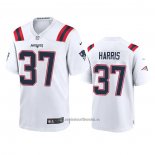 Camiseta NFL Game New England Patriots Damien Harris 2020 Blanco