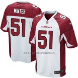 Camiseta NFL Game Nino Arizona Cardinals Minter Blanco Rojo