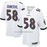 Camiseta NFL Game Nino Baltimore Ravens Dumervil Blanco