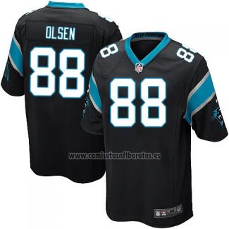 Camiseta NFL Game Nino Carolina Panthers Olsen Negro