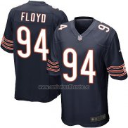 Camiseta NFL Game Nino Chicago Bears Floyd Blanco Negro