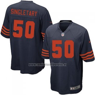 Camiseta NFL Game Nino Chicago Bears Singletary Azul