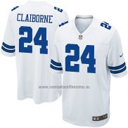 Camiseta NFL Game Nino Dallas Cowboys Claiborne Blanco