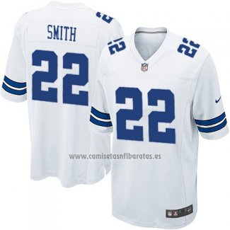 Camiseta NFL Game Nino Dallas Cowboys Smith Blanco