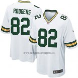 Camiseta NFL Game Nino Green Bay Packers Rodgers Blanco
