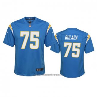 Camiseta NFL Game Nino Los Angeles Chargers Bryan Bulaga 2020 Azul