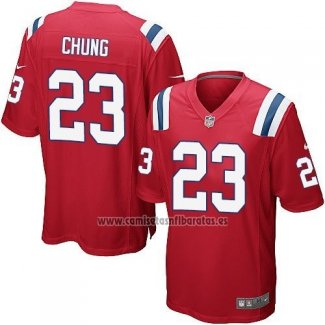 Camiseta NFL Game Nino New England Patriots Chung Rojo