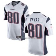 Camiseta NFL Game Nino New England Patriots Fryar Blanco