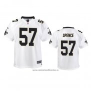 Camiseta NFL Game Nino New Orleans Saints Noah Spence Blanco