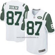 Camiseta NFL Game Nino New York Jets Decker Blanco