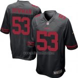 Camiseta NFL Game Nino San Francisco 49ers Bowman Negro