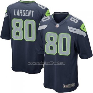 Camiseta NFL Game Nino Seattle Seahawks Largent Azul Oscuro