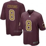 Camiseta NFL Game Nino Washington Commanders Cousins Marron