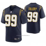Camiseta NFL Game San Diego Chargers Jerry Tillery Azul