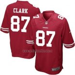 Camiseta NFL Game San Francisco 49ers Clark Rojo