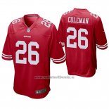 Camiseta NFL Game San Francisco 49ers Tevin Coleman Rojo