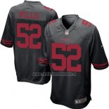Camiseta NFL Game San Francisco 49ers Willis Negro