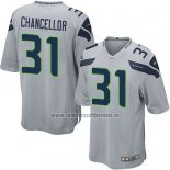Camiseta NFL Game Seattle Seahawks Chancellor Gris