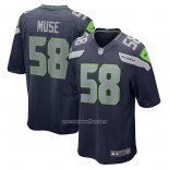 Camiseta NFL Game Seattle Seahawks Tanner Muse Azul