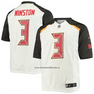 Camiseta NFL Game Tampa Bay Buccaneers Jameis Winston Limited Blanco