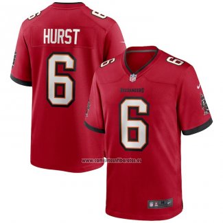 Camiseta NFL Game Tampa Bay Buccaneers John Hurst Rojo