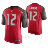 Camiseta NFL Game Tampa Bay Buccaneers Tom Brady Rojo