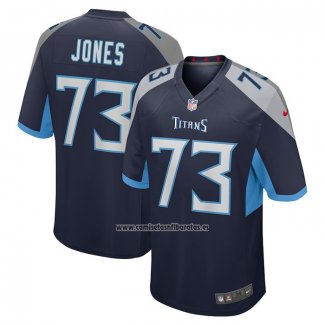 Camiseta NFL Game Tennessee Titans Jamarco Jones Azul