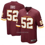 Camiseta NFL Game Washington Commanders Jamin Davis Burgundy2