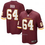 Camiseta NFL Game Washington Commanders David Bada Rojo