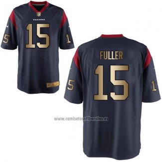 Camiseta NFL Gold Game Houston Texans Fuller Profundo Azul