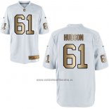 Camiseta NFL Gold Game Las Vegas Raiders Hudson Blanco