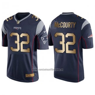 Camiseta NFL Gold Game New England Patriots Mccourty Profundo Azul