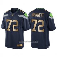 Camiseta NFL Gold Game Seattle Seahawks Bennett Profundo Azul