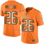 Camiseta NFL Gold Legend Miami Dolphins Williams Naranja